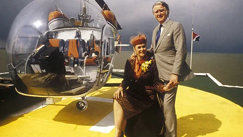Rex Roy and Joan Bates settled Sealand in the 1960s (Credit: Rex)