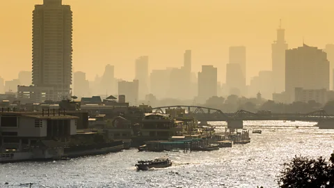 Sylvain Sonnet/Getty Sunrise on the Chao Phraya River, Bangkok. (Credit: Sylvain Sonnet/Getty)