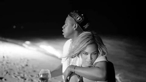 Columbia In her song Drunk in Love Beyoncé makes a case that marriage can be sexy – an unusual argument for a pop star (Credit: Columbia)