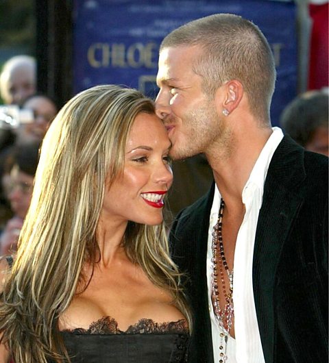Victoria and David Beckham 