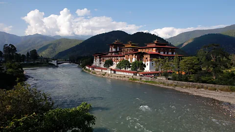 Ed Jones/AFP/Getty Punakha Dzong, the administrative centre of Punakha, Bhutan (Credit: Ed Jones/AFP/Getty)