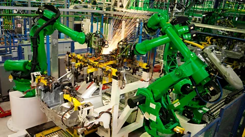 Getty Images Some labours are clearly best left to machines (Credit: Getty Images)