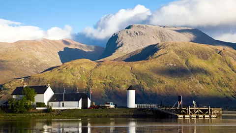Simon Butterworth/Getty Images Entrance to the Caledonian Canal with Ben Nevis in background (Credit: Simon Butterworth/Getty Images)