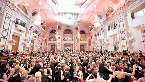 Dieter Nagl/AFP/Getty Images The Kaiserball at Hofburg Palace (Credit: Dieter Nagl/AFP/Getty Images)
