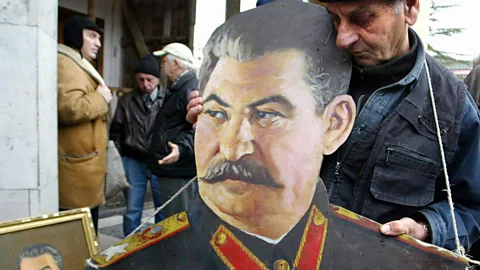 Joseph Stalin, whose rule oversaw up to 45 million Russian deaths (Getty Images)