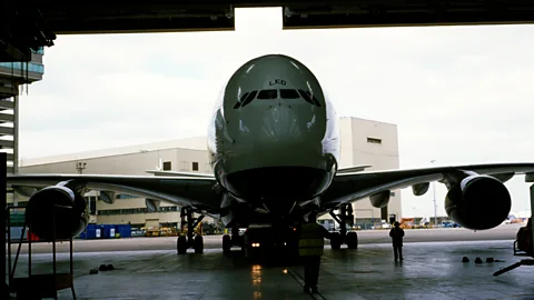 Stephen Dowling More than 160 Airbus A380s have been built so far (Credit: Stephen Dowling)