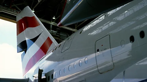 Stephen Dowling The hangars underwent 18 months of refurbishment in order to fit the outsize airliners (Credit: Stephen Dowling)