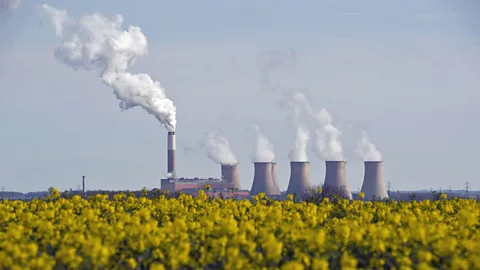 Getty Images In principle, osmotic power could be generated using carbon dioxide (Credit: Getty Images)