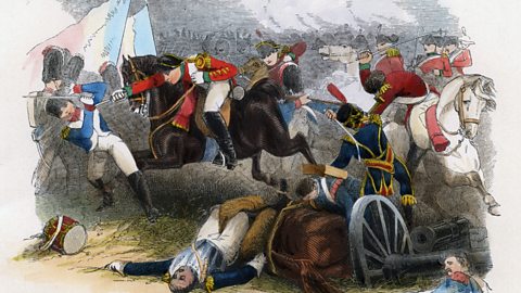 British forces under Wellington's command routed the French at the Battle of Salamanca.