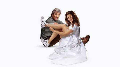 AF Archive/Alamy Amsale has designed wedding dresses for many film and TV productions, including the Julia Roberts comedy Runaway Bride (Credit: AF Archive/Alamy)