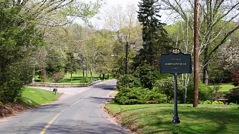 Meyer Jabara Hotels The 62-acre town of Johnsonville, Connecticut in the US is on the market for $2.3m (Credit: Meyer Jabara Hotels)