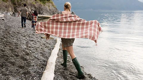 Alamy Shawls were sent back to Britain by employees of the East India Company (Credit: Alamy)