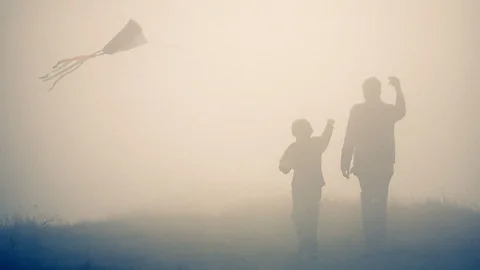 Getty Images In William's mind, his children haven't aged since he first lost his memory (Credit: Getty Images)