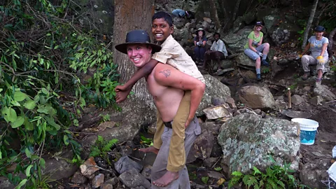 Will Hatton Free time with the villagers (Credit: Will Hatton)