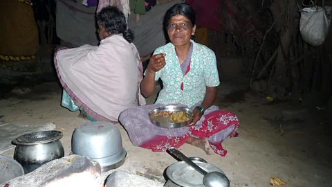 Will Hatton Preparing dinner for the village (Credit: Will Hatton)