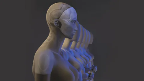 Getty Images Do we judge robots more by their brains or their appearance? (Credit: Getty Images)