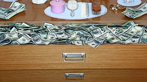 Getty Images How much cash do you have stored in your home? (Credit: Getty Images)