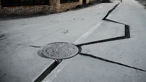 Getty Images By literally shaking the ground under someone's feet, earthquakes can cause them to question all the certainties in life (Credit: Getty Images)