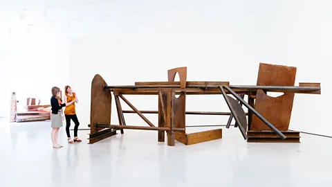 Yorkshire Sculpture Triangle/Photo: Jonathan Pow Anthony Caro’s Morning Shadows (2012) is a 1:4 scale rendering of part of the grand artwork planned for Park Avenue (Credit: Yorkshire Sculpture Triangle/Photo: Jonathan Pow)