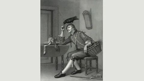 Chronicle/Alamy Dickens’s Grip appears as a character in the author’s fifth novel, Barnaby Rudge (Credit: Chronicle/Alamy)