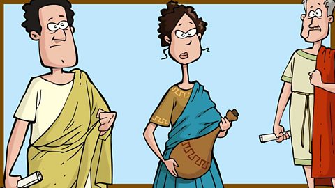 4. Oh, the strata of society