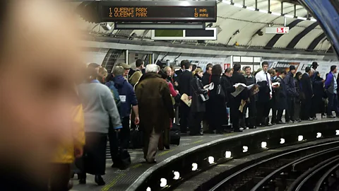 Getty Images The London Tube carries 1.2 billion passengers per year (Credit: Getty Images)