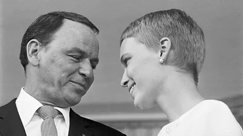 Bettmann/Corbis Frank Sinatra was a huge proponent of the Learjet – his 23 model helped him woo Mia Farrow. Sadly his 24 craft would crash, killing his mother (Credit: Bettmann/Corbis)