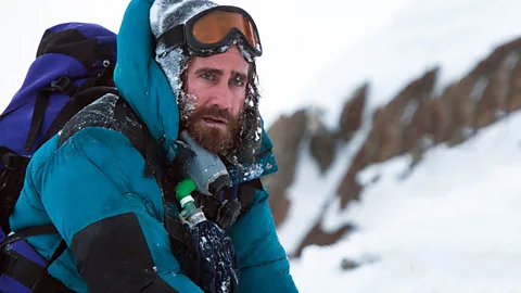 Universal Pictures Jake Gyllenhaal plays a boozy mountain guide from a company named Mountain Madness (Credit: Universal Pictures)