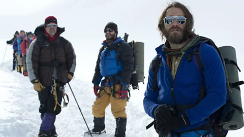 Universal Pictures Despite a star-studded cast, the characters in the true-life survival drama struggle to evolve from stereotypes (Credit: Universal Pictures)