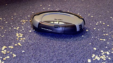 The Roomba vacuum, a robot for the home. 