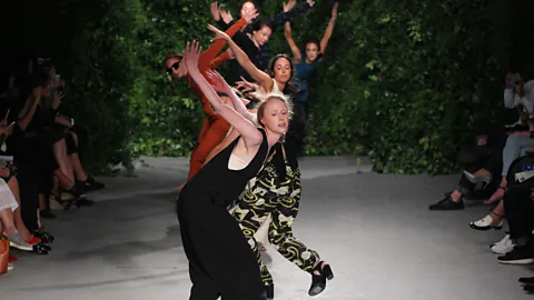 Getty Images Opening Ceremony used dancers from the New York City Ballet instead of models (Credit: Getty Images)