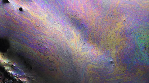 Getty Images In the US, caverns in salt are filled to the brim with crude oil (Credit: Getty Images)