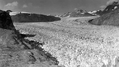 Muir glacier, Alaska, 1941