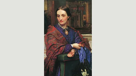 William Holman Hunt British artists of the late 19th Century were great admirers of the pattern, including William Holman Hunt, who painted his paisley-adorned wife Fanny (Credit: William Holman Hunt)