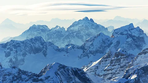 Matevž Lenarčič Time stands still as snow shrouds the horizon in the Julian Alps (Credit: Matevž Lenarčič)