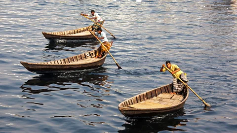 Allen Brown/Alamy Navigating the waterways can be risky (Credit: Allen Brown/Alamy)