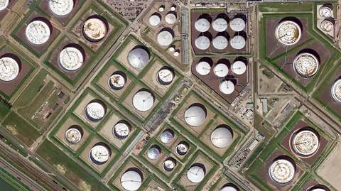 Google Earth Maatschap Europoort Terminal, Rotterdam, the Netherlands (Credit: Google Earth)