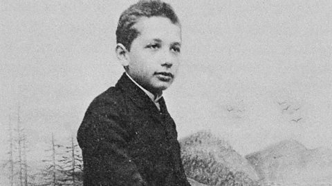 Einstein aged 14. 