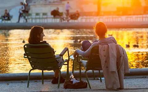 Sonnet Sylvain/hemis.fr/Alamy Sunset at the Jardin du Luxembourg (Credit: Sonnet Sylvain/hemis.fr/Alamy)
