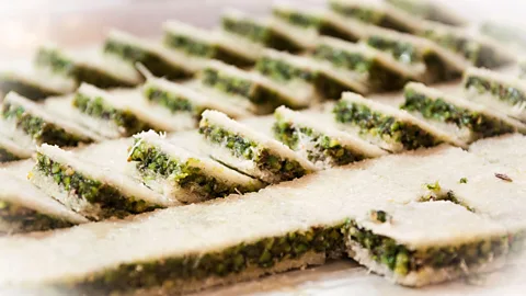 Frying Pan Tourism Pistachio-stuffed sweets are a Dubai favourite (Credit: Frying Pan Tourism)