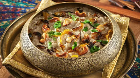 Simon Reddy/Alamy Harees (savoury porridge), Dubai, UAE, Emirati cuisine