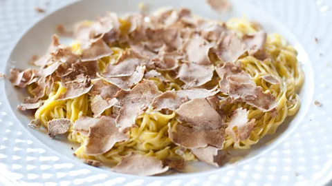 Getty Images The complex stew of compounds in a truffle helps create its unique taste (Credit: Getty Images)