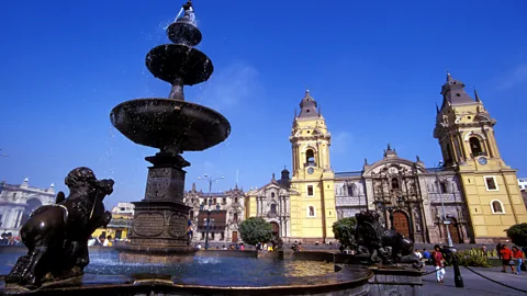 Thomas Cockrem/Alamy The Plaza de Armas in Lima, Peru (Credit: Thomas Cockrem/Alamy)