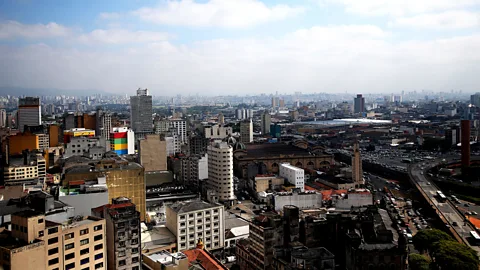 Friedemann Vogel/Getty Looking over vibrant São Paulo, Brazil (Credit: Friedemann Vogel/Getty)