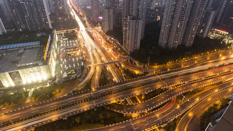 Getty Images Congestion in crowded cities like those in China is only set to get worse (Credit: Getty Images)