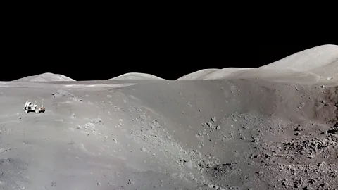 Science Photo Library Lunar soil may have to be piled on to the colony buildings to protect them (Credit: Science Photo Library)