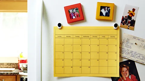 Getty Images The virgin page of a new calendar marks a clean break between the old and new you - a psychological boundary that may help you keep your resolutions (Credit: Getty Images)