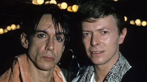 Getty Images Bowie produced two landmark albums for the Stooges’ singer Iggy Pop – The Idiot and Lust for Life (Credit: Getty Images)