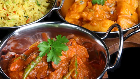 JoeGough/iStock by Getty Images There are as many different versions of the story of balti's origins as there are versions of the dish itself (Credit: JoeGough/iStock by Getty Images)
