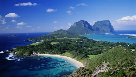 Getty Images Lord Howe Island near Australia - where species have been driven to the brink thanks to 'alien' invaders (Credit: Getty Images)